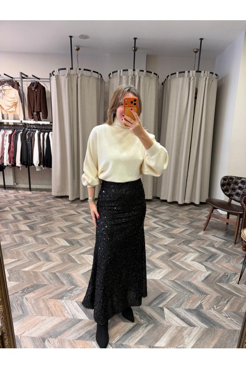 10022-1292 PAYETLİ MAXİ ÇAN ETEK