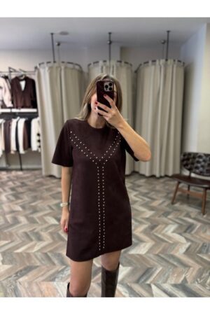 10108-17177 ZIMBALI ELBİSE