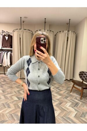 10116-25424 POLO YAKA BAKLAVA HIRKA