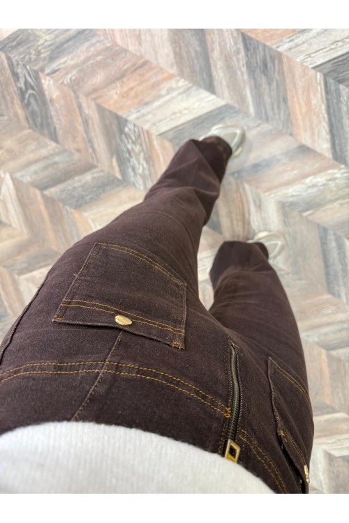 10087-25454-KH ÖNDEN CEPLİ PANTOLON