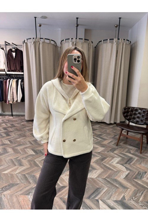 10084-0405 KURUVAZE KAPŞONLU HIRKA