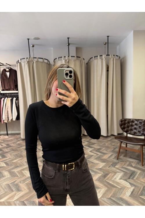 10129-32194 UZUN KOLLU BÜZGÜLÜ TOP