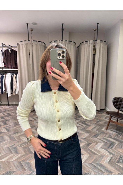 10139-140535 KORSMAN KOT YAKA TRİKO