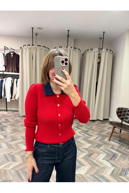 10139-140535 KORSMAN KOT YAKA TRİKO