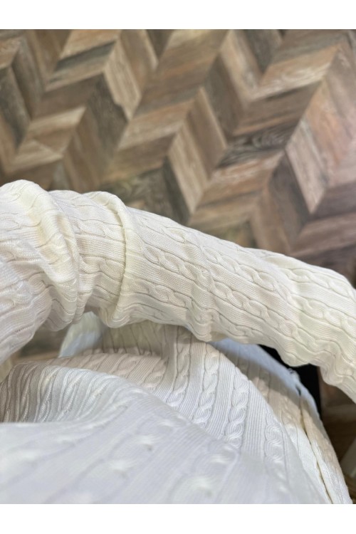 10171-352 SAÇ ÖRGÜ KOL ÇİZGİLİ HIRKA