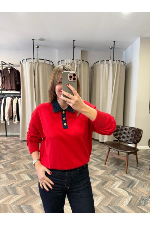 10140-140536 KORSMAN KOT YAKA KAZAK