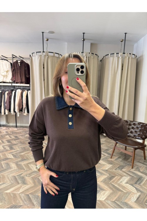 10140-140536 KORSMAN KOT YAKA KAZAK