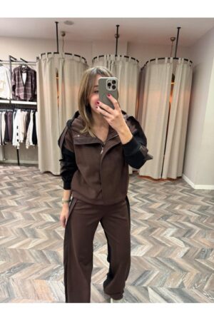 10187-250739 GARNELİ EŞOFMAN TAKIM