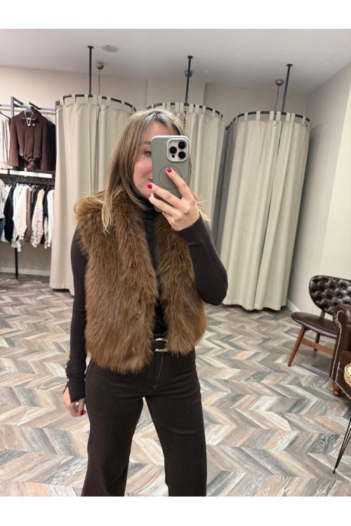 10226-01203 KÜRKLÜ YELEK