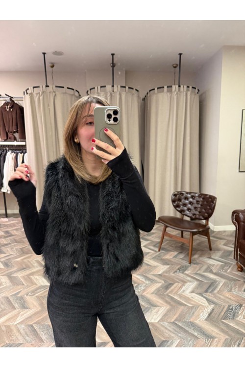 10226-01203 KÜRKLÜ YELEK