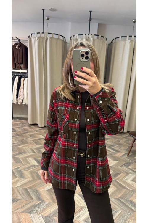 10184-36974 EKOSELİ ODUNCU GÖMLEK