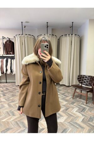 10225-01342 YAKASI KÜRKLÜ KABAN