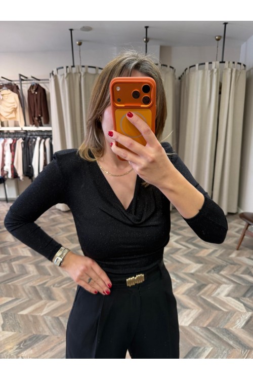 10265-126009 DEGAJE YAKA VATKALI BLUZ