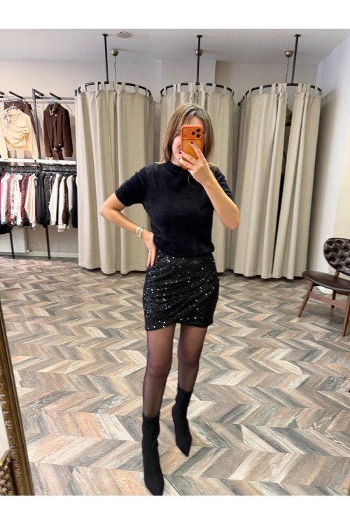 10269-24432 SAKALLI KISA KOLLU KAZAK