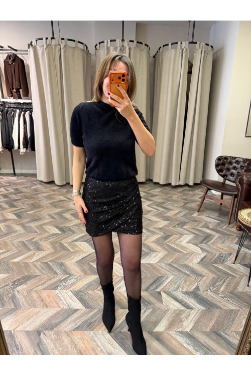 10269-24432 SAKALLI KISA KOLLU KAZAK