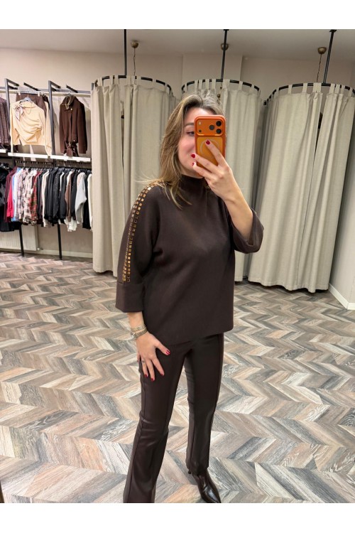 10278-72231 DERİ MİNİ İSPANYOL TAYT