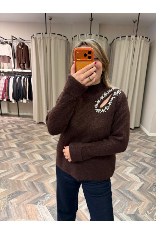 10282-7780 OMUZ TAŞ DETAY KAZAK