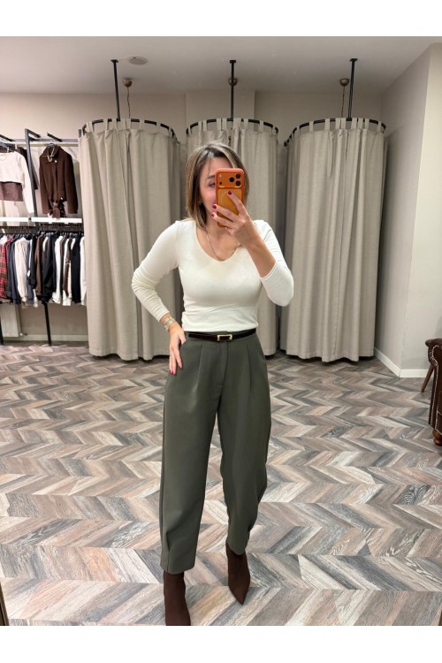 10210-10842 V YAKA KAŞMİR TRİKO KAZAK