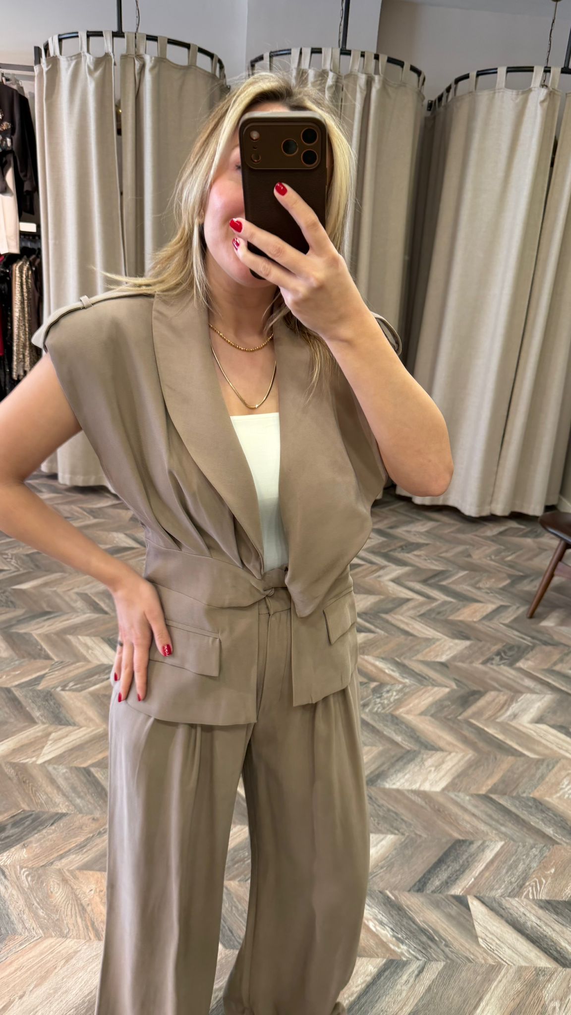 5491-ŞAL YAKA YELEK