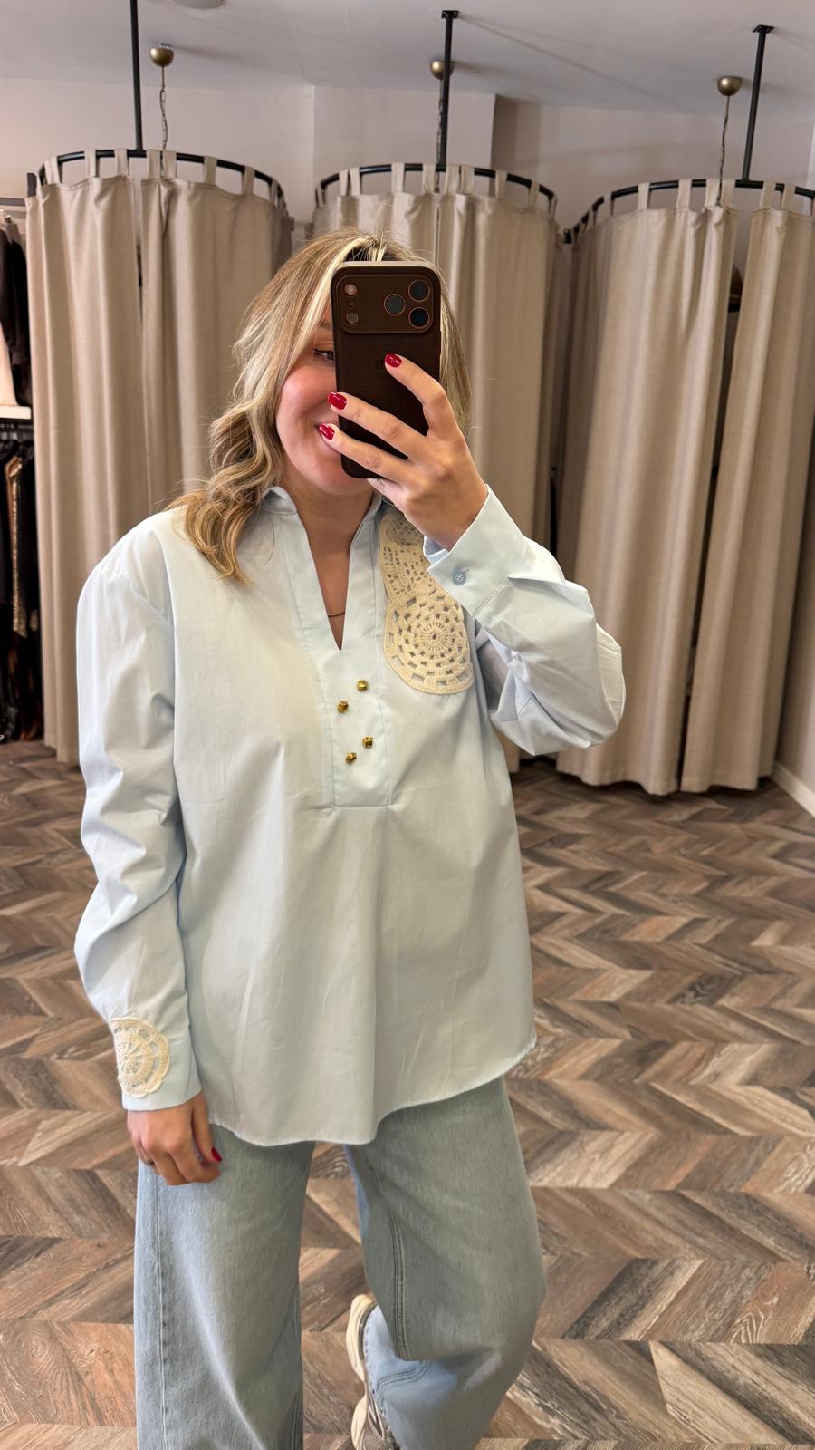 K203-NAKIŞ DTY GÖMLEK