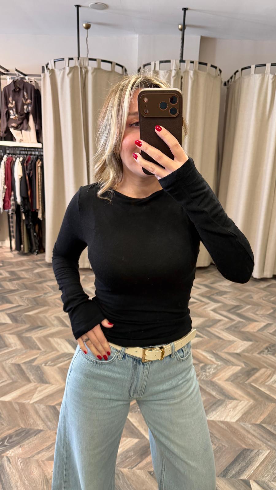 32325-KAYIK YAKA TOP