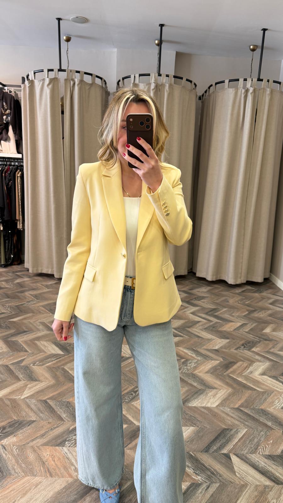 60796-VÜCUDA OTURAN BLAZER