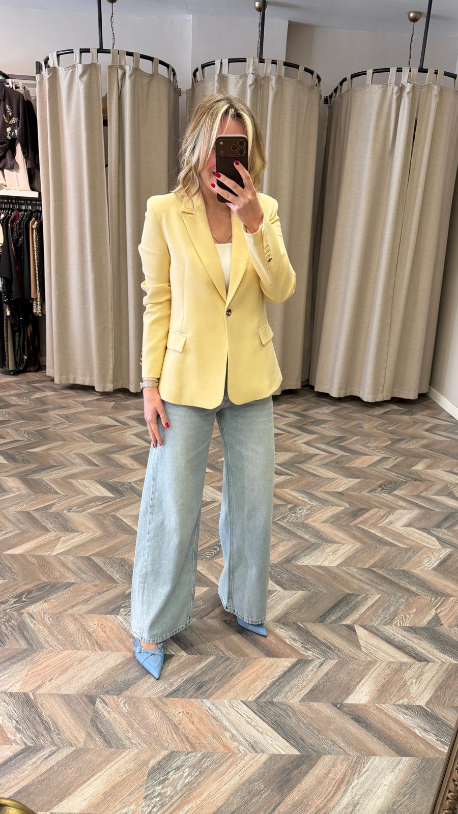 60796-VÜCUDA OTURAN BLAZER