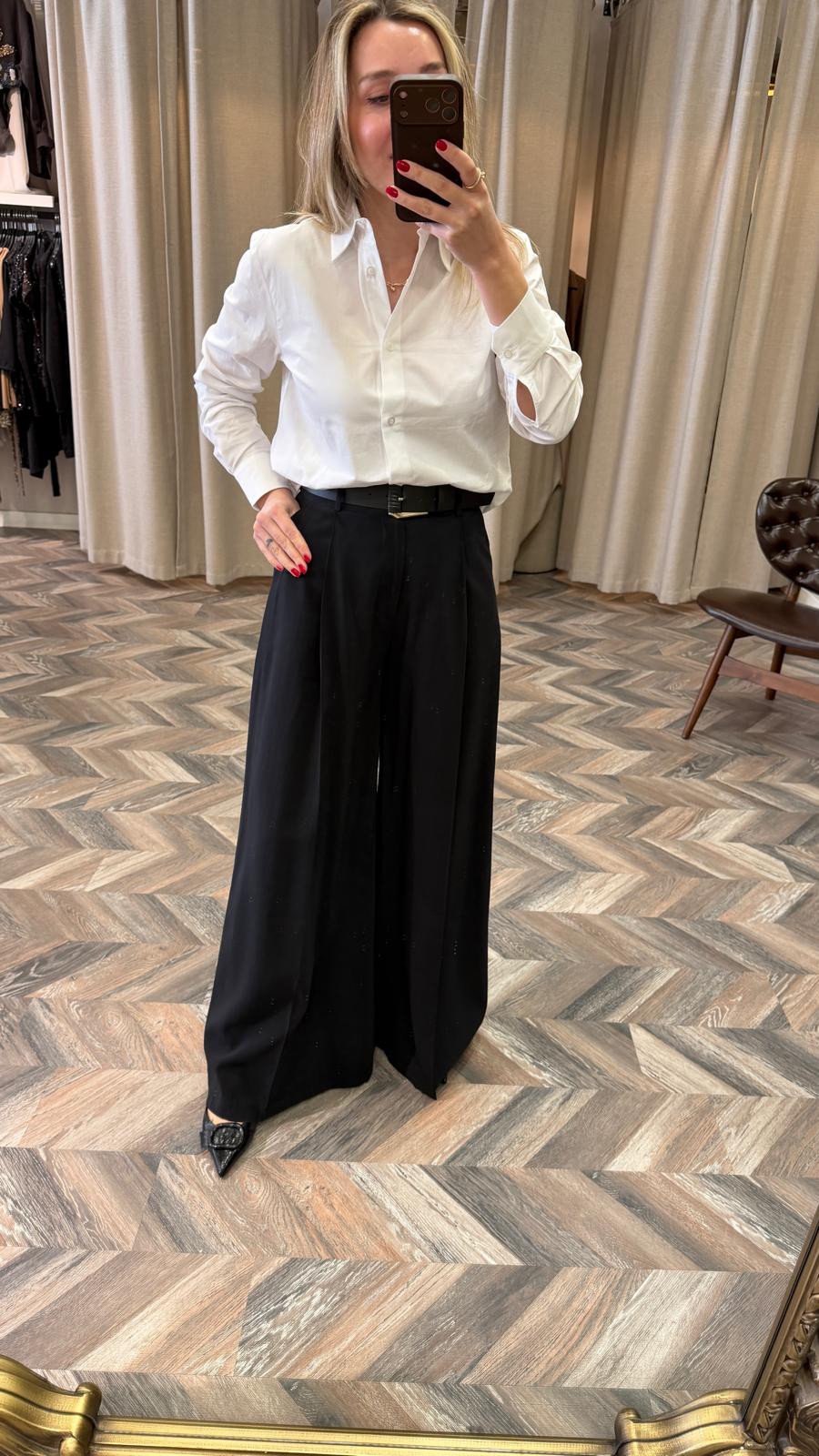 8114-PİLELİ DOKUMA PANTOLON