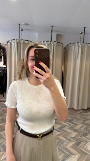 10783-FIRFIRLI TRİKO BLUZ