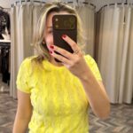 10788-DOKULU TRİKO BLUZ