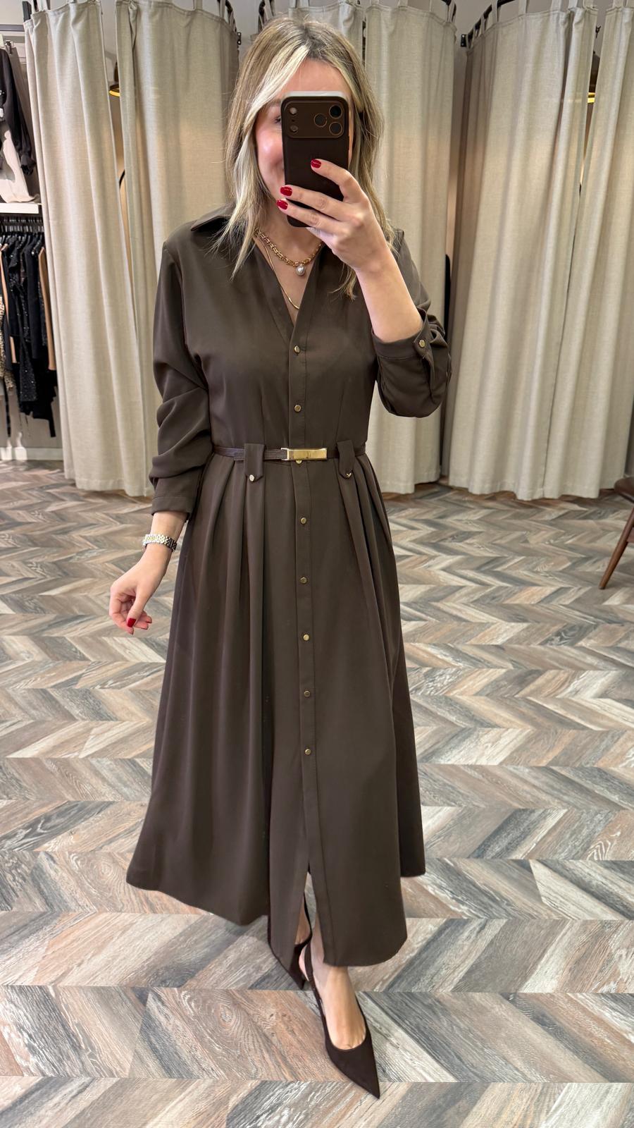 1818-KEMERLİ ELBİSE