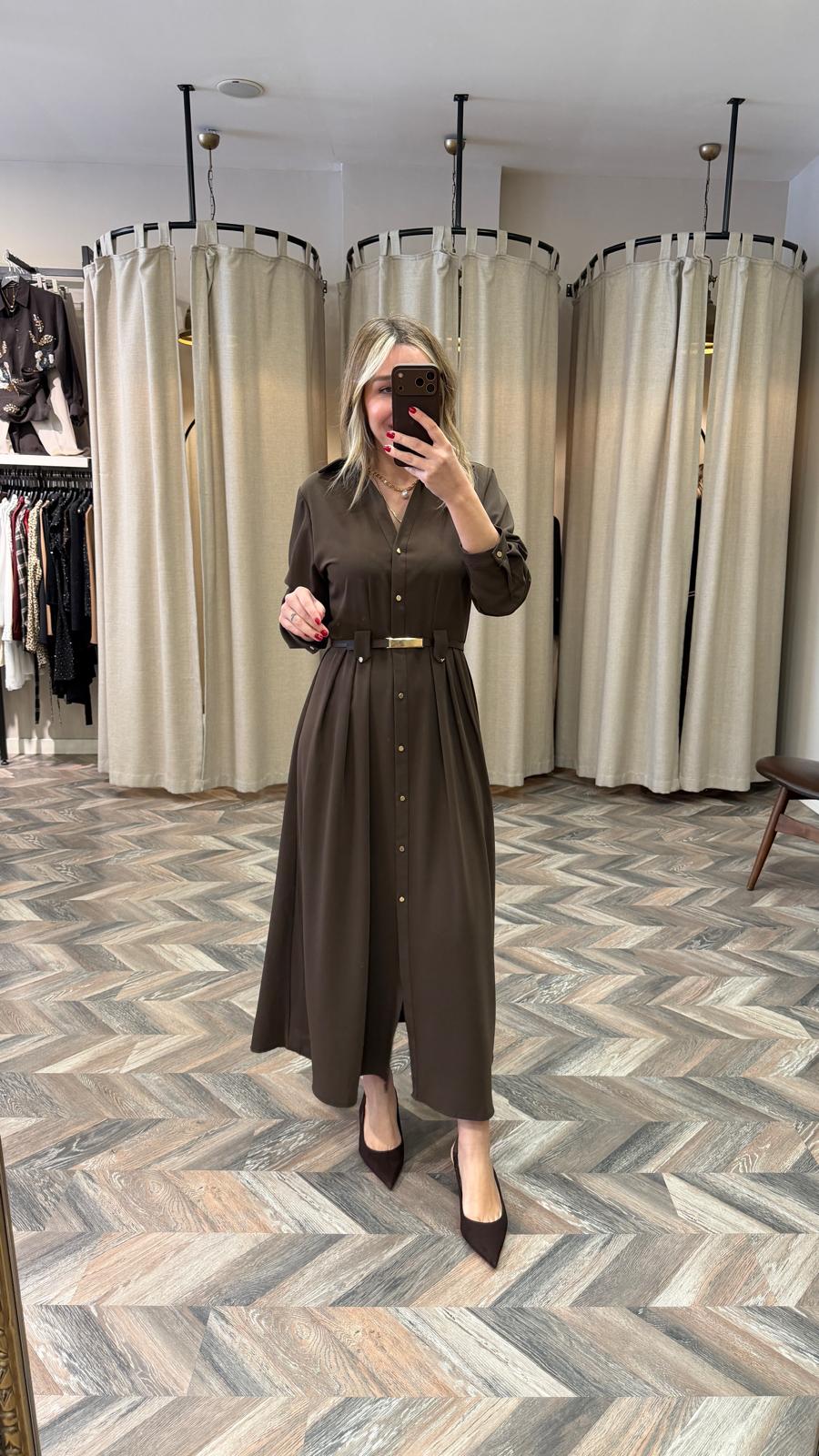 1818-KEMERLİ ELBİSE