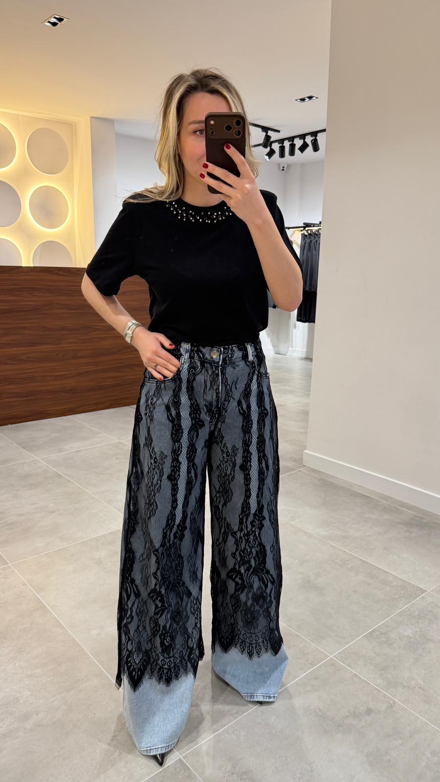 1910-DANTEL DTY PANTOLON