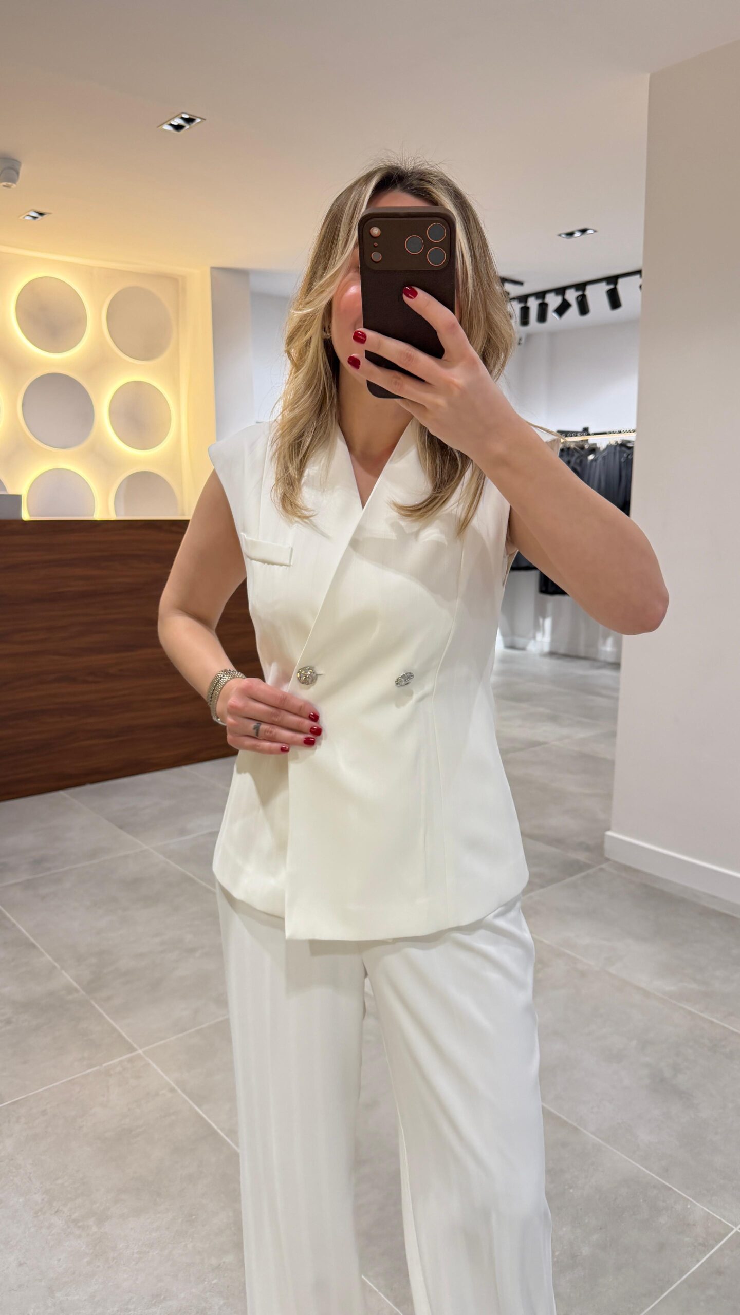 6065-ÇİZGİLİ YELEK