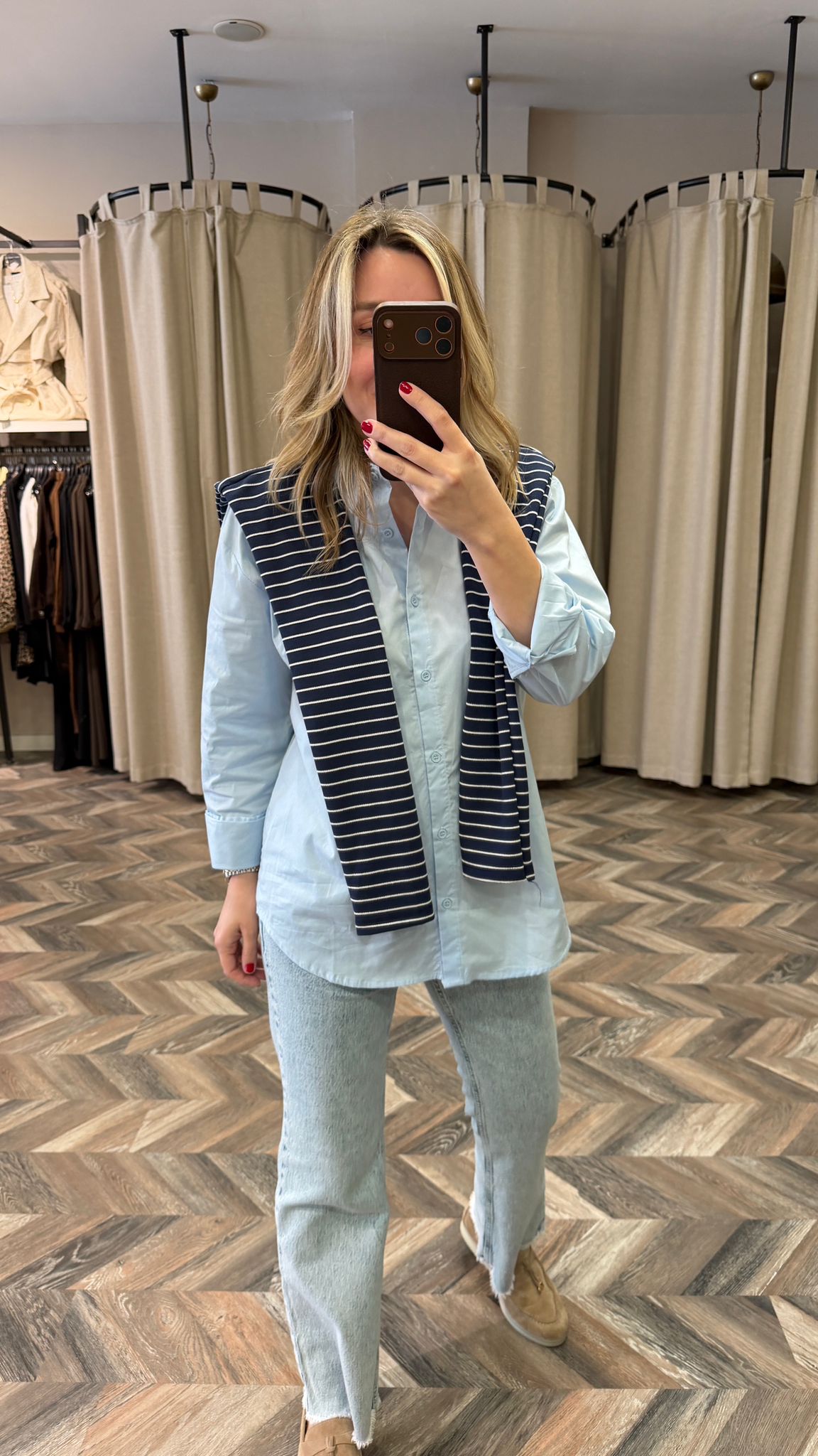 2760-ATKILI POPLİN GÖMLEK