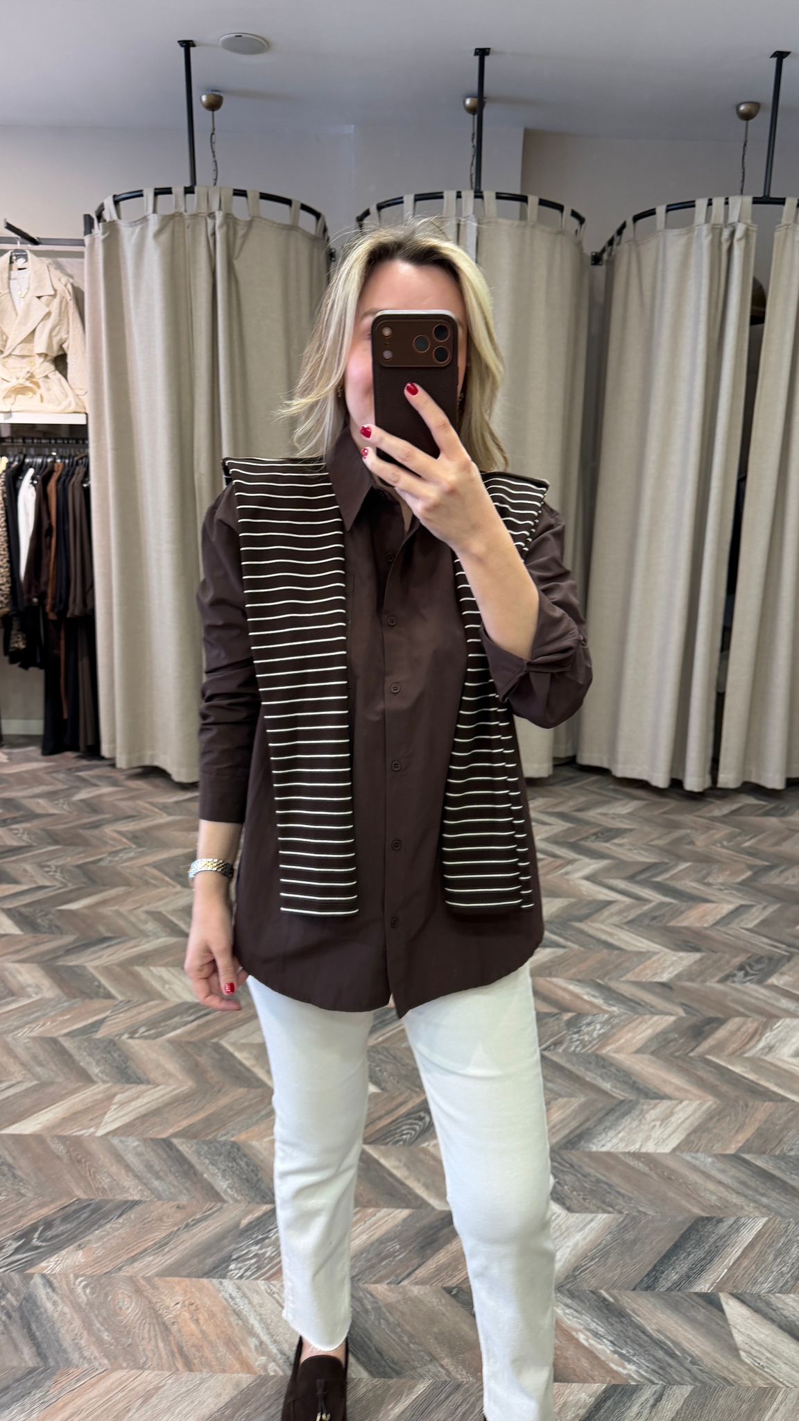 2760-ATKILI POPLİN GÖMLEK