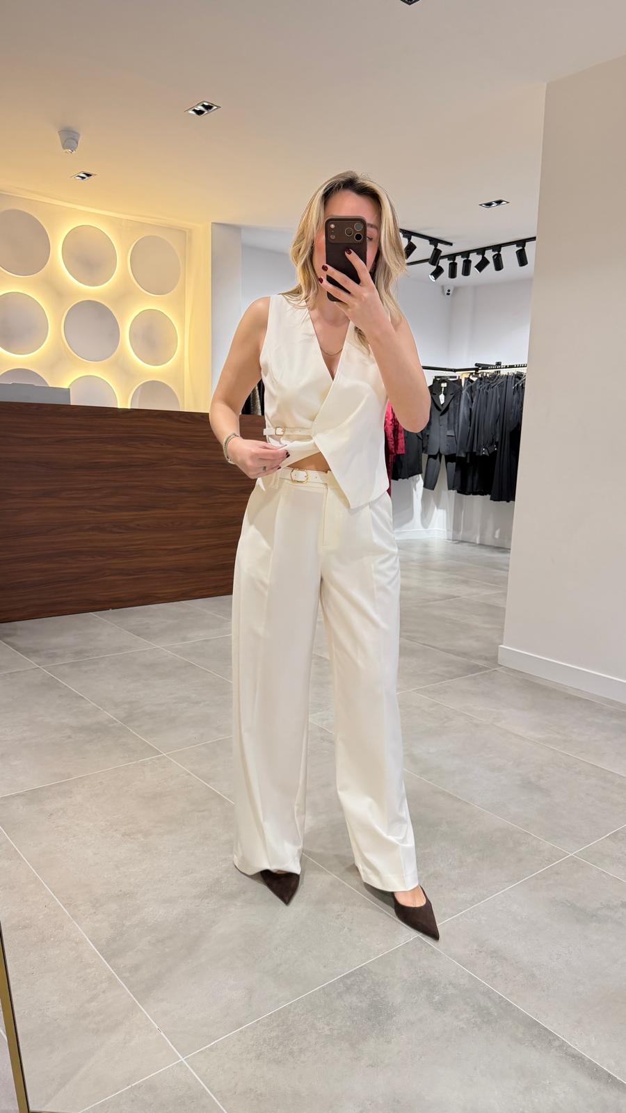 72662-ORTA BEL KEMERLİ PANTOLON