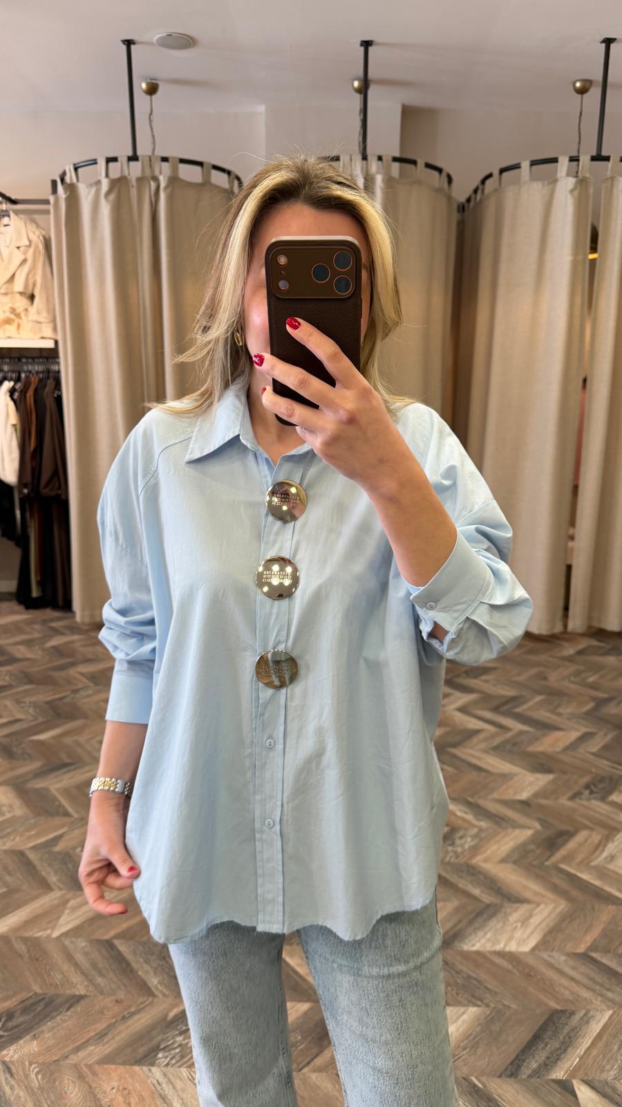 26114-DÜĞME DTY GÖMLEK