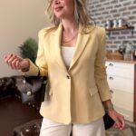 60796-VÜCUDA OTURAN BLAZER