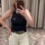 21259-BİSİKLET YAKA TOP