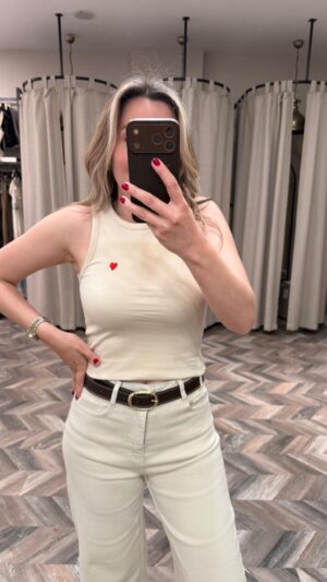 21259-BİSİKLET YAKA TOP