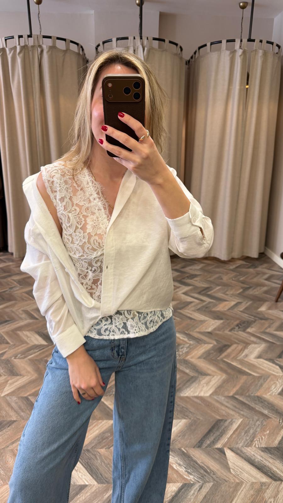 3127-GÜPÜR ATLETLİ GÖMLEK