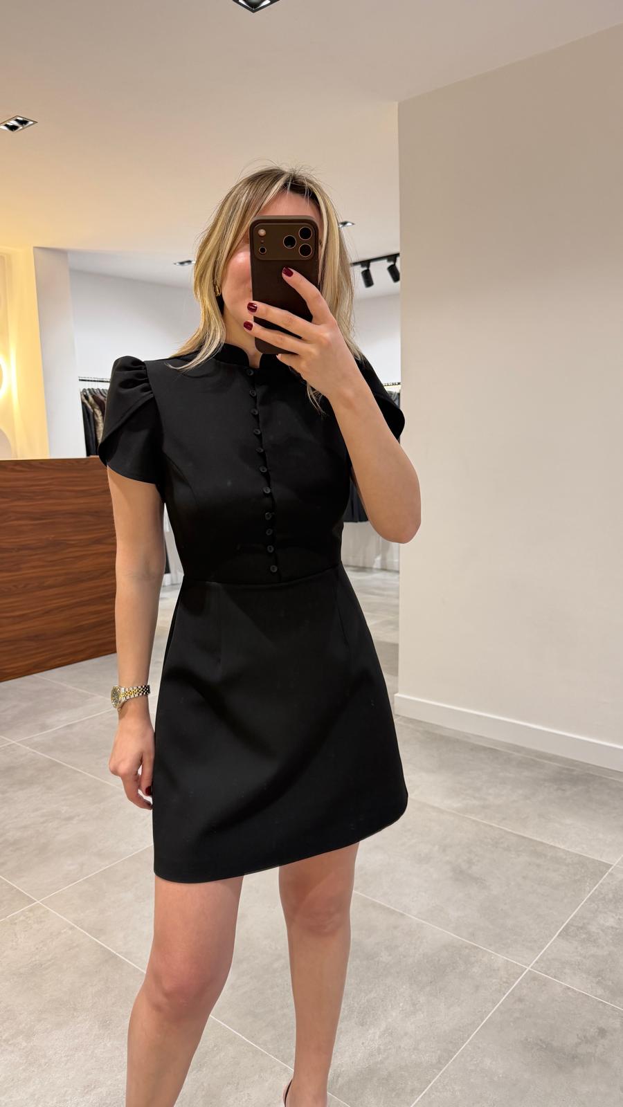 1282-LALE KOL ELBİSE