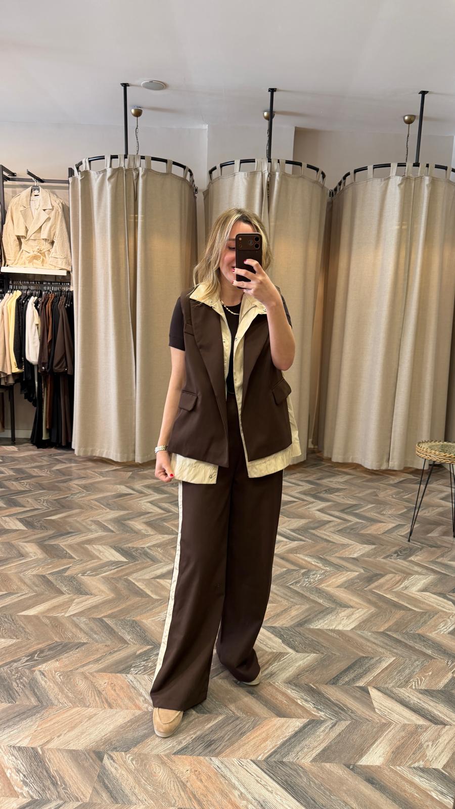 2493-YELEK PANTOLON TAKIM