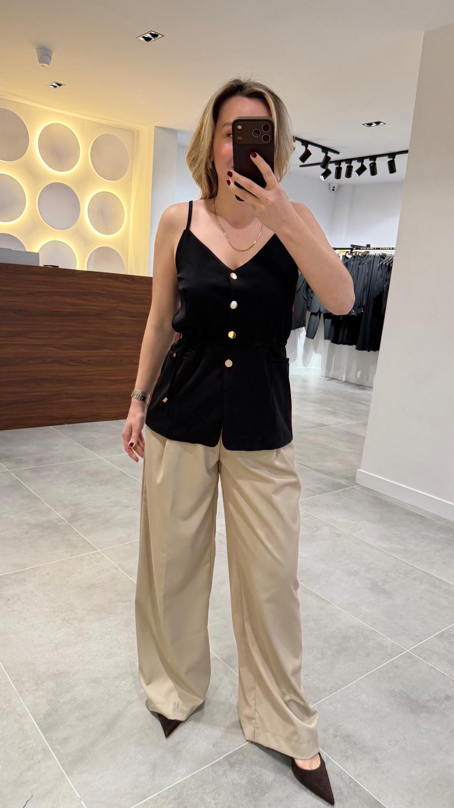 0743-BELDEN BAĞLAMALI YELEK