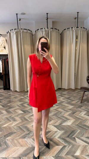 2492-KRUVAZE ELBİSE