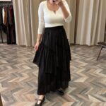 3387-ÇİFT KRAŞLI ETEK