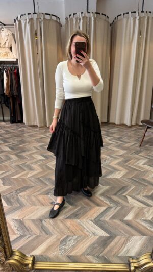 3387-ÇİFT KRAŞLI ETEK