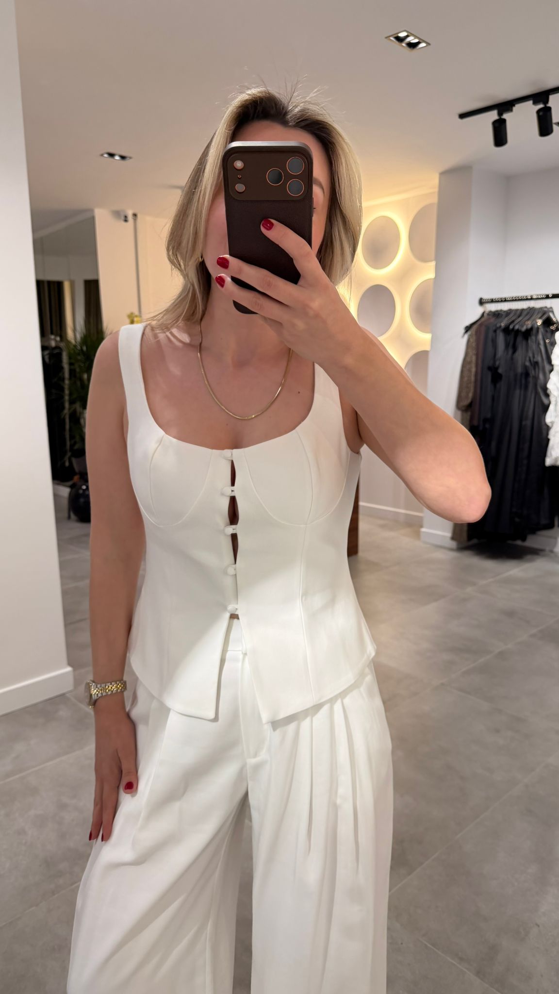 3335-DÜĞME DTY YELEK