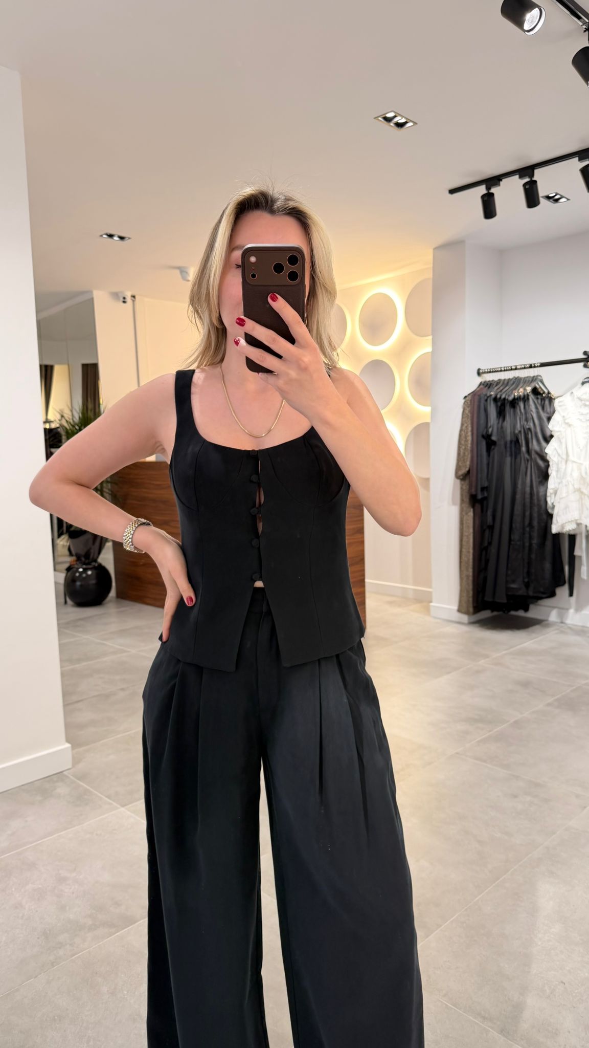 3335-DÜĞME DTY YELEK